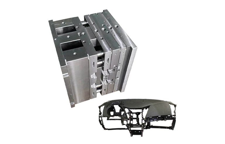 What is the principle of combination and separation of injection mold core